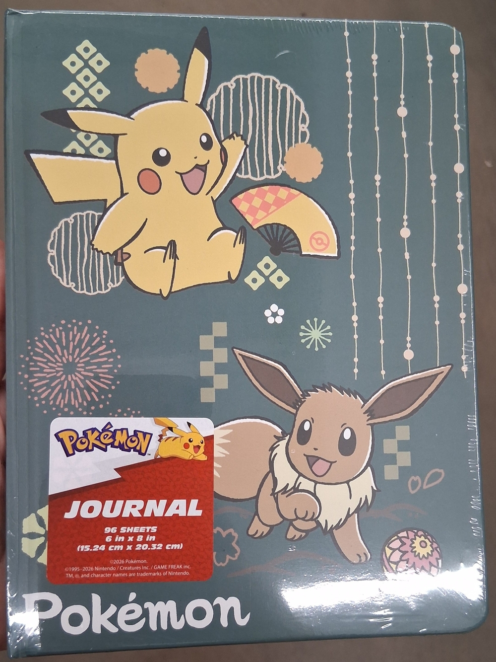 New Pokemon Journal Book
